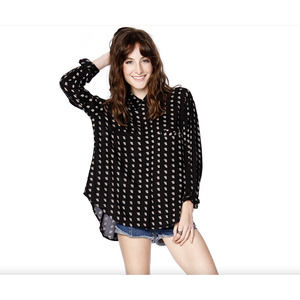 Women's Rvca Button Up Shirt